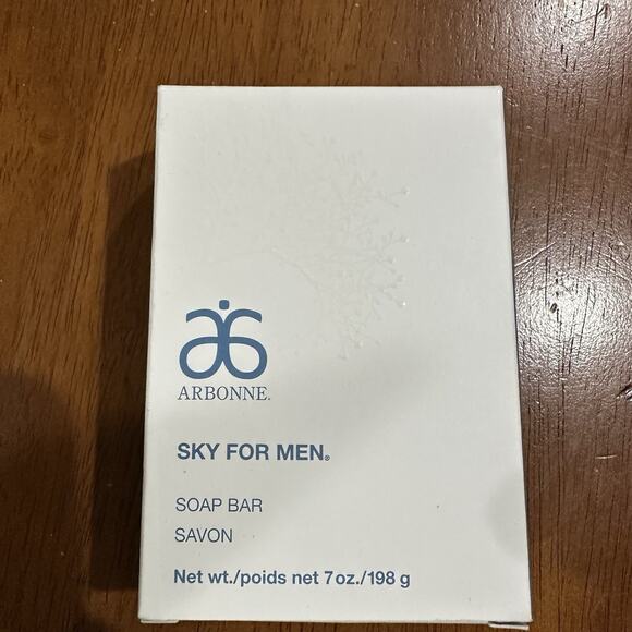 ARBONNE Sky for Men Soap Bar 7 oz. / 198 g NEW IN BOX RARE DISCONTINUED - Picture 1 of 5